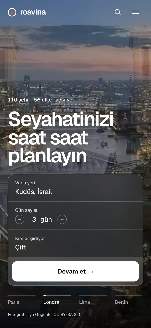 roavina.com on iPhone